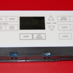 Part # W11204490 Whirlpool Oven Electronic Control Board (used, overlay good - Yellow)