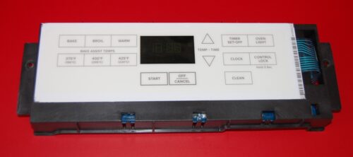 Part # W11204490 Whirlpool Oven Electronic Control Board (used, overlay good - Yellow)