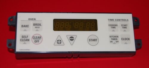 Part # 164D3261G006, WB27X10120 GE Oven Electronic Control Board (used, overlay fair - Bisque)