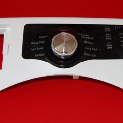 Part # DC97-15882B, DC92-00301J Samsung Front Load Washer Control Panel And Board (used, condition fair - Black/White)