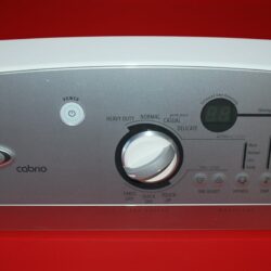 Part # W10110326, 8563976 Whirlpool Dryer Control Panel And Board (used, condition good - Gray )