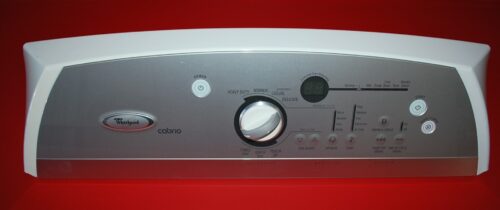 Part # W10110326, 8563976 Whirlpool Dryer Control Panel And Board (used, condition good - Gray )