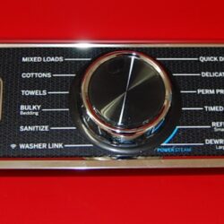 Part # WE22X29780, WE22X32259 GE Dryer Control Panel And User Interface Board (used, condition good - Navy Blue)