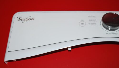 Part # W10391519 Whirlpool Dryer Control Panel And User Interface Board (used, condition good - White)