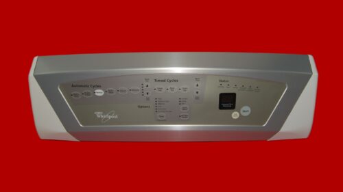 Whirlpool Dryer Control Panel And Board 3978825 | 3980061 | OEM Used Tested (condition good - Pearl)