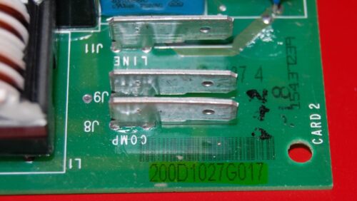 Part # 200D1027G017 GE Refrigerator Electronic Control Board (used)