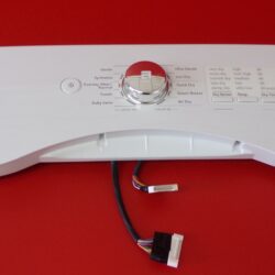 Part # PRPSSWAD55 Asko Dryer User Interface Panel (used, condition fair - White)