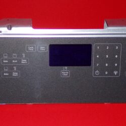 Part # W10528789, W10873165 Whirlpool Oven Switch Membrane Panel And Board (used, overlay good - Dark Gray)
