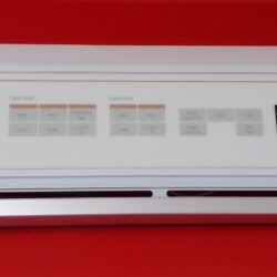 Part # Y712598, 04100264, 205984, 205985, Y04100260, 205986, Y04100261 Jenn- Air Oven Control Panel And Boards (used, overlay good - Bisque)