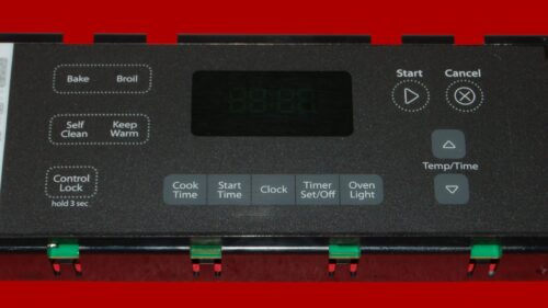 Whirlpool Gas Oven Control Board W10349741 | WPW10424890 | OEM Used Tested (overlay fair - Dark Gray)
