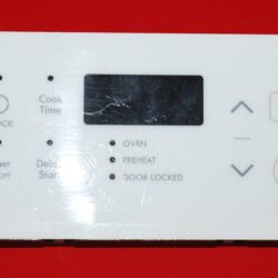 Part # 316557263 - Kenmore Oven Electronic Control Board (used, overlay fair - White)