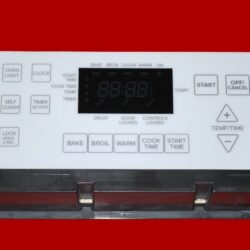 Part # W10833991 | Whirlpool Oven Control Board (overlay good - White)