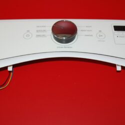Part # W10639904, W10391519 Whirlpool Dyer Control Panel And User Interface Board (used, condition fair - Bisque/White)