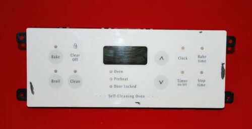 Part # 316207529 - Frigidaire Oven Electronic Control Board (used, overlay poor - White)