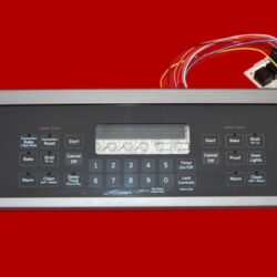 Part # WB07X25954 | WB27X25351 | GE Oven Control Panel And Boards (overlay good - Dark Gray)