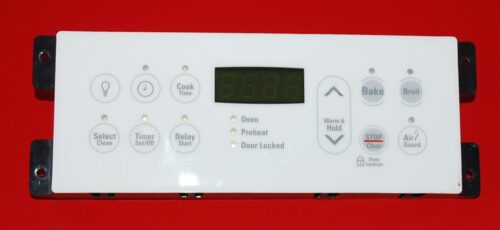 Part # 316557212 - Kenmore Oven Electronic Control Board (used, overlay fair - White)