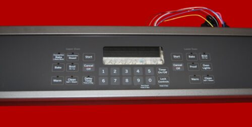 Part # WB07X25954 | WB27X25351 | GE Oven Control Panel And Boards (overlay good - Dark Gray)