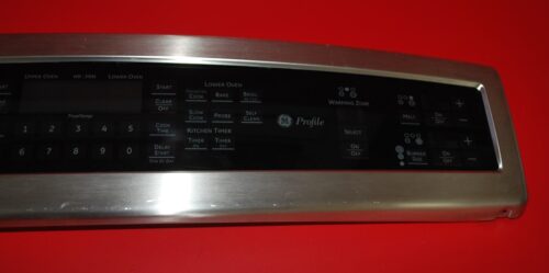 Part # WB07T10701, WB27T11125, WB27T11237,191D5810G006 GE Oven Control Panel And Board (used, Condition good/ Black Stainless Steel)