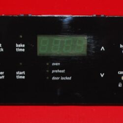 Part # 316557217 - Frigidaire Oven Electronic Control Board (used, overlay very good - Black)