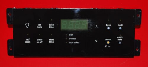 Part # 316557217 - Frigidaire Oven Electronic Control Board (used, overlay very good - Black)