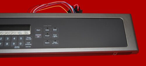 Part # WB07X25954 | WB27X25351 | GE Oven Control Panel And Boards (overlay good - Dark Gray)