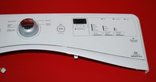 Part # W10553790, W10391519 Whirlpool Dryer Control Panel And User Interface Board (used, condition good - Bisque/White)