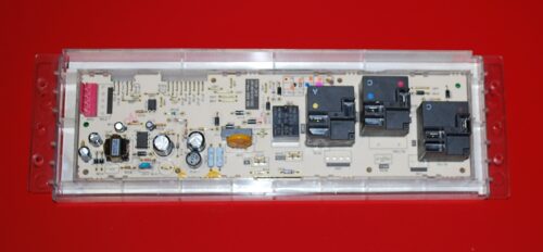 Part # WB27K10348, 164D8450G024 - GE/Hotpoint Electronic Control Board and Clock (used, overlay good - White)