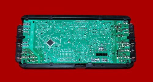Part # W10424887 - Whirlpool Oven Electronic Control Board (used, overlay very good - Dark Gray)