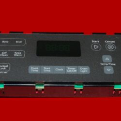 Whirlpool Gas Oven Control Board W10349741 | WPW10424890 | OEM Used Tested (overlay fair - Dark Gray)