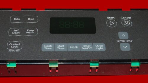 Whirlpool Gas Oven Control Board W10349741 | WPW10424890 | OEM Used Tested (overlay fair - Dark Gray)