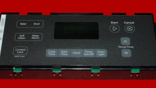 Part # WPW10424890 | W10349741 | Whirlpool Gas Oven Control Board (overlay fair - Dark Gray)