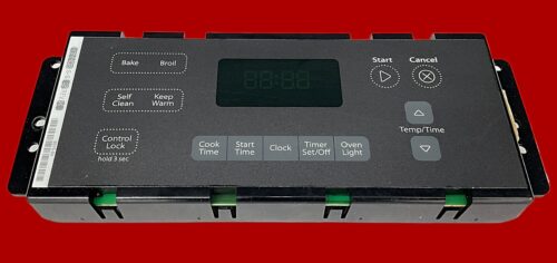 Part # WPW10424890 | W10349741 | Whirlpool Gas Oven Control Board (overlay fair - Dark Gray)