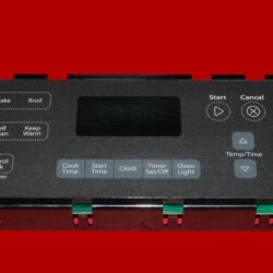 Part # WPW10424890 | W10349741 | Whirlpool Gas Oven Control Board (overlay fair - Dark Gray)