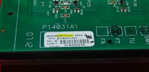 Part # 9761566, 9761799 Whirlpool Oven Electronic Control Board (used, overlay good - Black)