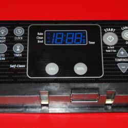 Part # W10108230 Whirlpool Oven Electronic Control Board (used, overlay good - Black)