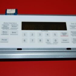 Part # WB27T11150, 164D6476G042 GE Oven Electronic Control Board (used, overlay fair - Bisque)