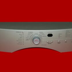 Part # 8562602 | 8558455 | KitchenAid Dryer Control Panel And User Interface (condition fair - Gray)