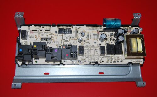 Part # WB27T11150, 164D6476G042 GE Oven Electronic Control Board (used, overlay fair - Bisque)