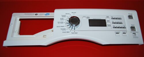 Part # WH41X25516, WH12X27291 GE Front Load Washer Control Panel And User Interface Board (used, condition fair - White)