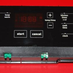 Part # W10904689 - Maytag Oven Main Electronic Control Board (used, overlay very good - Black)