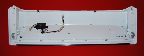 Part # W11102318 Whirlpool Washer Control Panel (used, condition fair - Black)