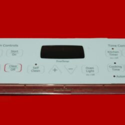 GE Oven Control Board - WB27T11276 | 164D8450G018 (overlay good - White)