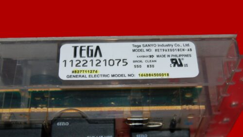 GE Oven Control Board - WB27T11276 | 164D8450G018 (overlay good - White)