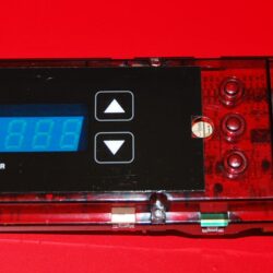 Part # 3196970 Whirlpool Gas Oven Electronic Control Board (used, overlay fair - Black/Red)