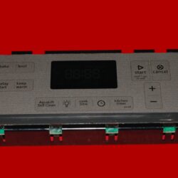 Maytag Gas Oven Control Board W10477076 | WPW10655865 | OEM Used Tested (overlay good - Silver)
