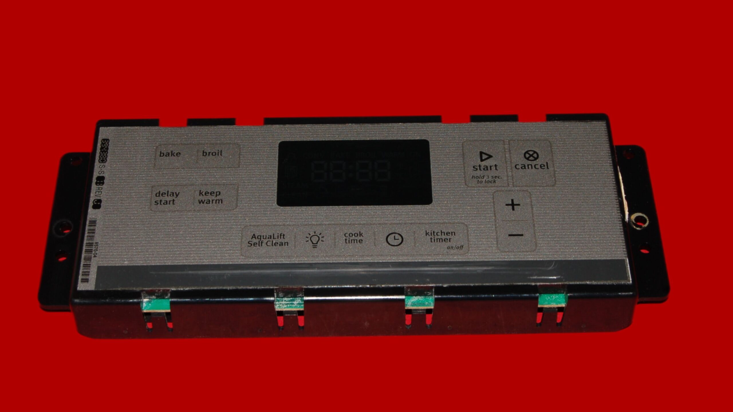 Maytag Gas Oven Control Board W10477076 | WPW10655865 | OEM Used Tested (overlay good - Silver)
