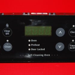 Part # 318184420 Frigidaire Oven Electronic Control Board (used, overlay fair - Black)