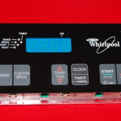 Part # 3196250 Whirlpool Oven Electronic Control Board (used, overlay good - Black)