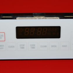 Part # 191D1001P012, WB27K5140 GE Oven Electronic Control Board (used, overlay fair - Yellow)