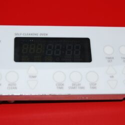 Part # 8524251 Whirlpool Gas Oven Electronic Control Board (used, overlay fair - White/Gray)